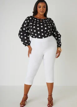 Fashion Ashley Stewart 21 In Inseam Millennium Capris