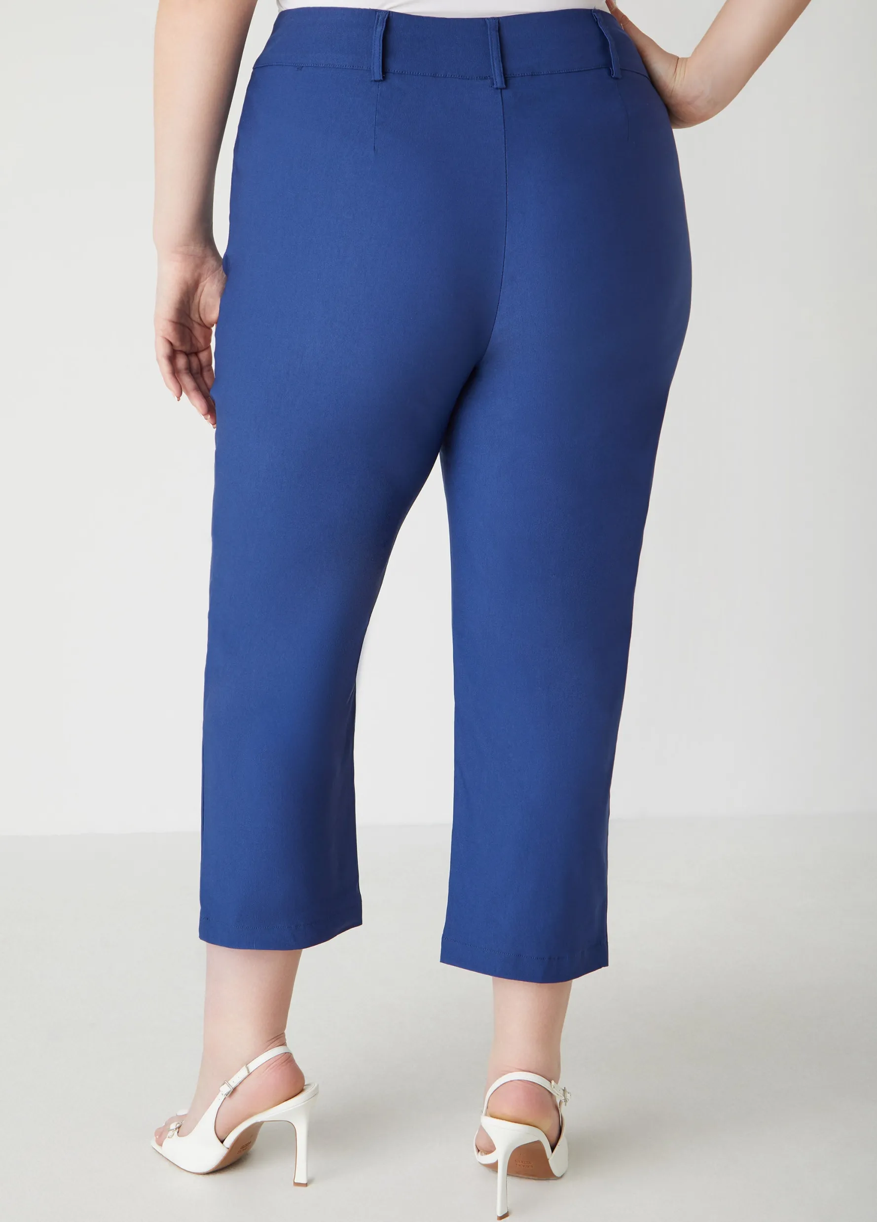 Online Ashley Stewart 25 In Inseam Millennium Cropped Pants