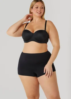 Hot Ashley Stewart 5 Way Convertible Underwire Bra Black