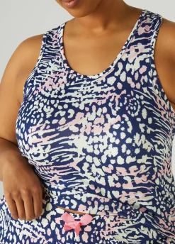 Fashion Ashley Stewart Animal Print Pajama Set