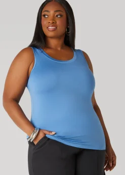 Best Ashley Stewart Basic Knit Tank Top