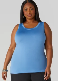 Best Ashley Stewart Basic Knit Tank Top