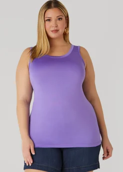 Best Ashley Stewart Basic Knit Tank Top