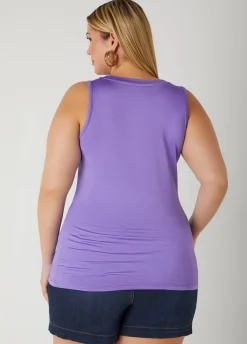 Best Ashley Stewart Basic Knit Tank Top