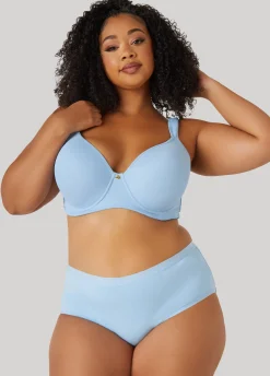 Hot Ashley Stewart Butterfly Charm Plunge Butterfly Bra