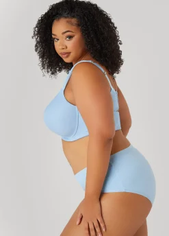 Hot Ashley Stewart Butterfly Charm Plunge Butterfly Bra