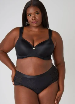 Online Ashley Stewart Caged Leopard Hipster Panty