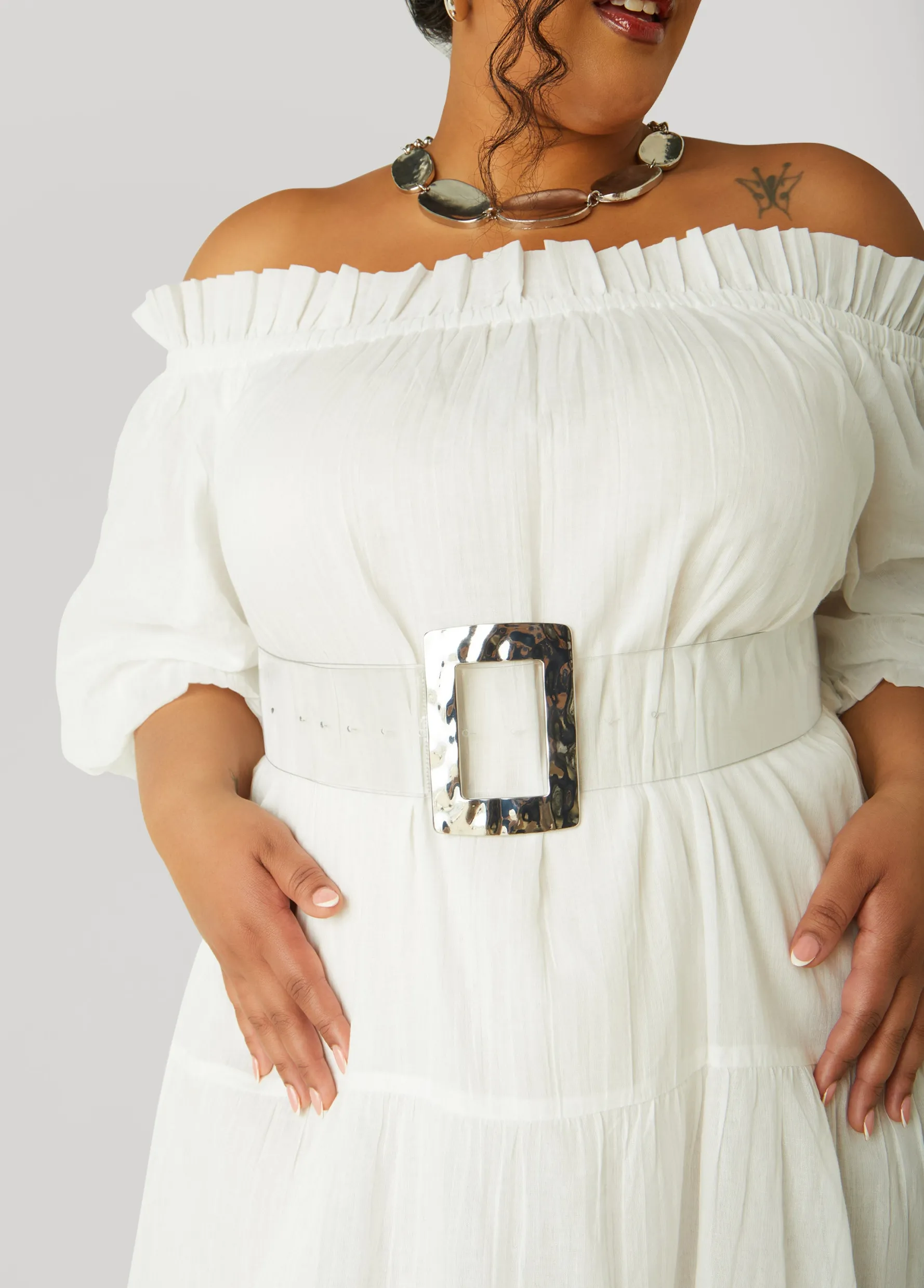 Online Ashley Stewart Waist Belt Clear