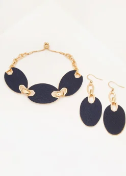 Discount Ashley Stewart Bracelet Set Denim