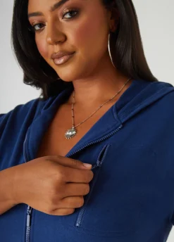 Online Ashley Stewart French Terry Joggers Jumpsuit