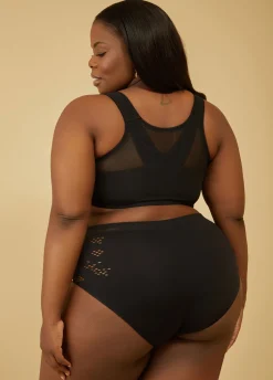 Discount Ashley Stewart Front Close Wireless Posture Bra