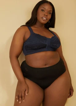 Discount Ashley Stewart Front Close Wireless Posture Bra