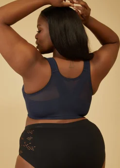 Discount Ashley Stewart Front Close Wireless Posture Bra