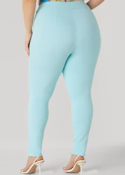 Outlet Ashley Stewart High Rise Pull On Ponte Leggings