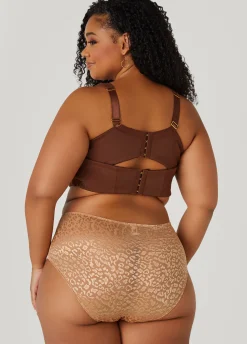 Best Ashley Stewart Leopard Mesh Briefs