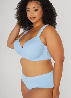 Hot Ashley Stewart Logo Cotton Blend Briefs