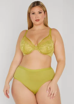 Hot Ashley Stewart Logo Cotton Blend Briefs