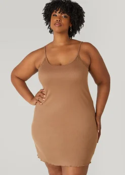 Clearance Ashley Stewart Love To Sleep Two Pc Chemise Set Light Pastel Brown