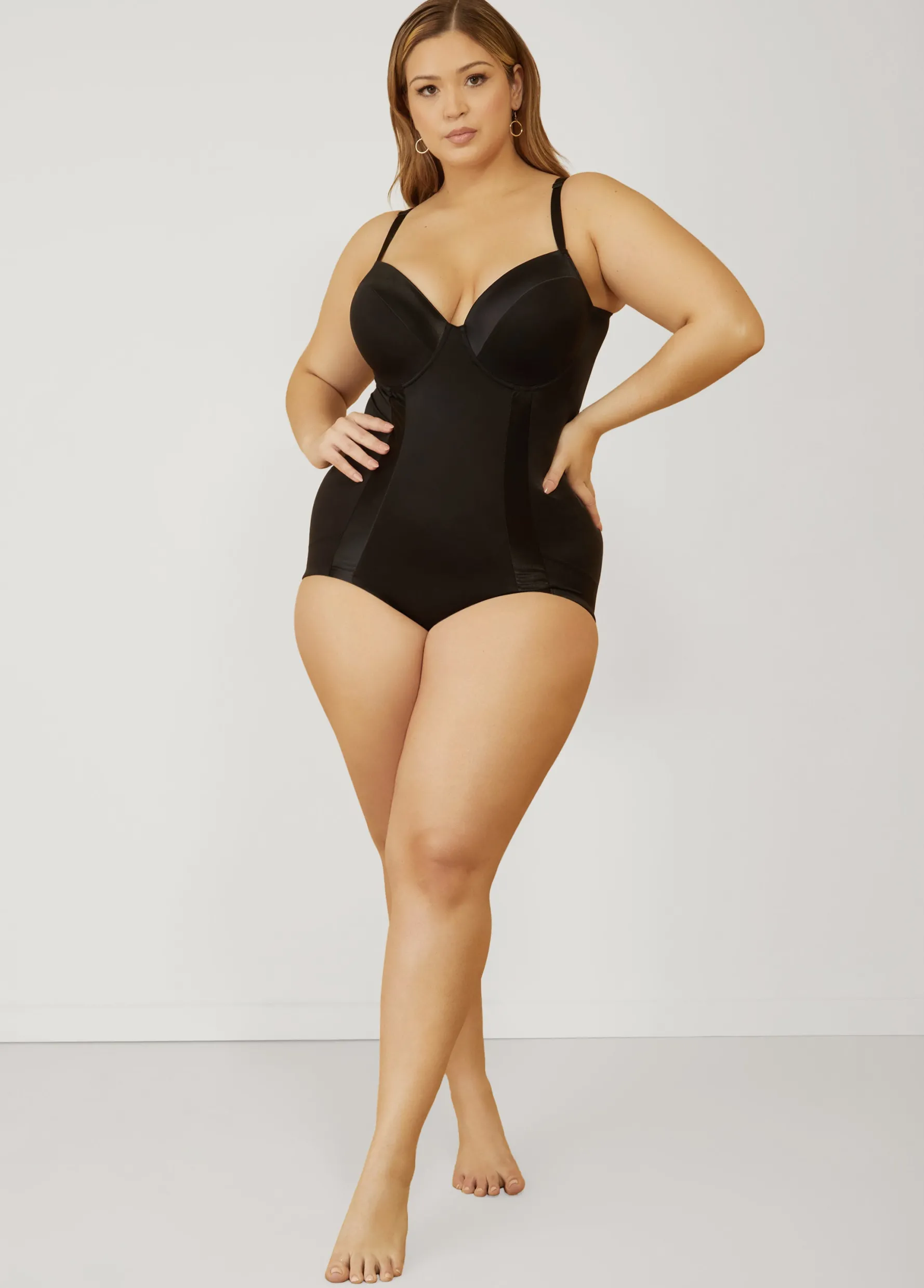 New Ashley Stewart Medium Control Shaping Bodysuit