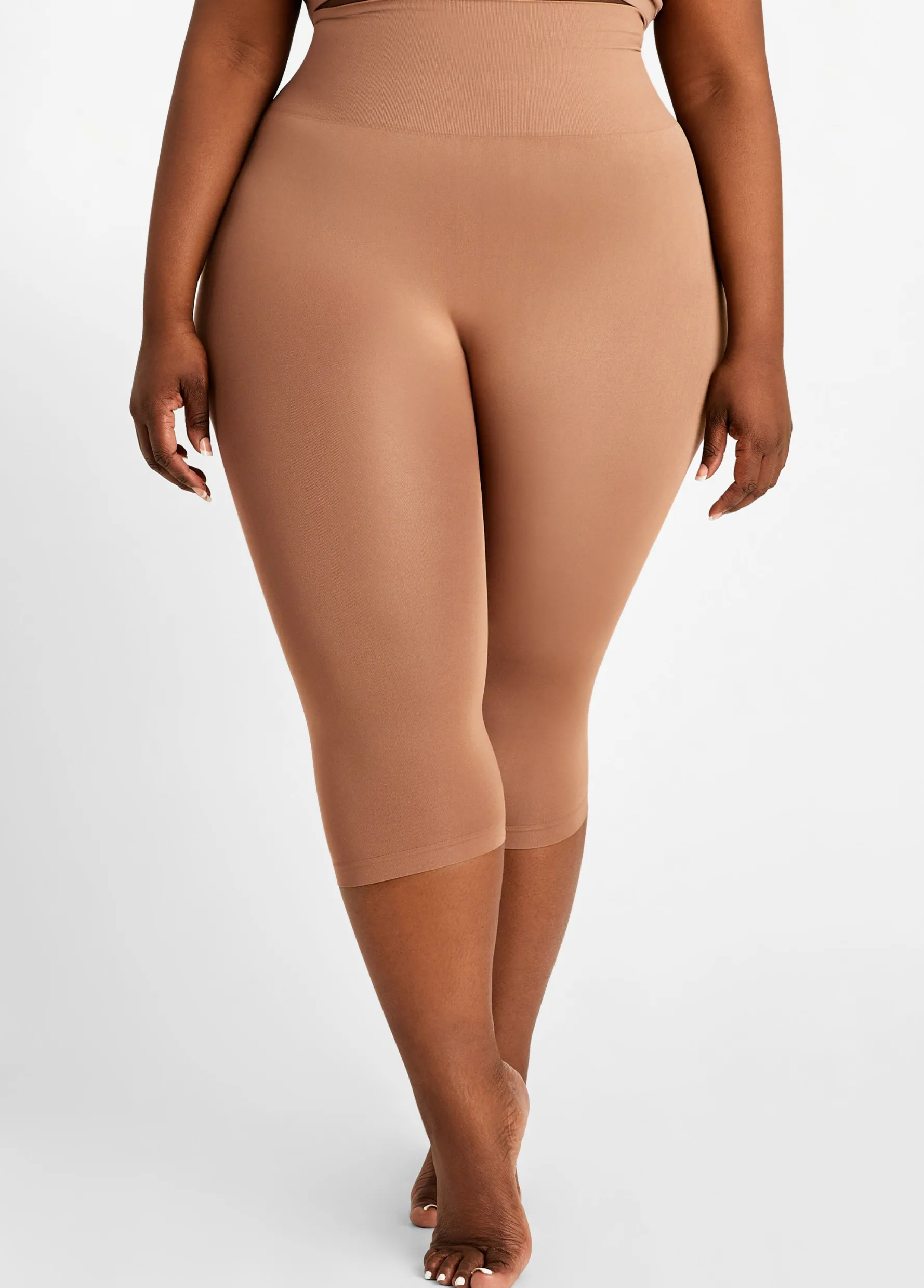 New Ashley Stewart Medium Control Shaping Capri