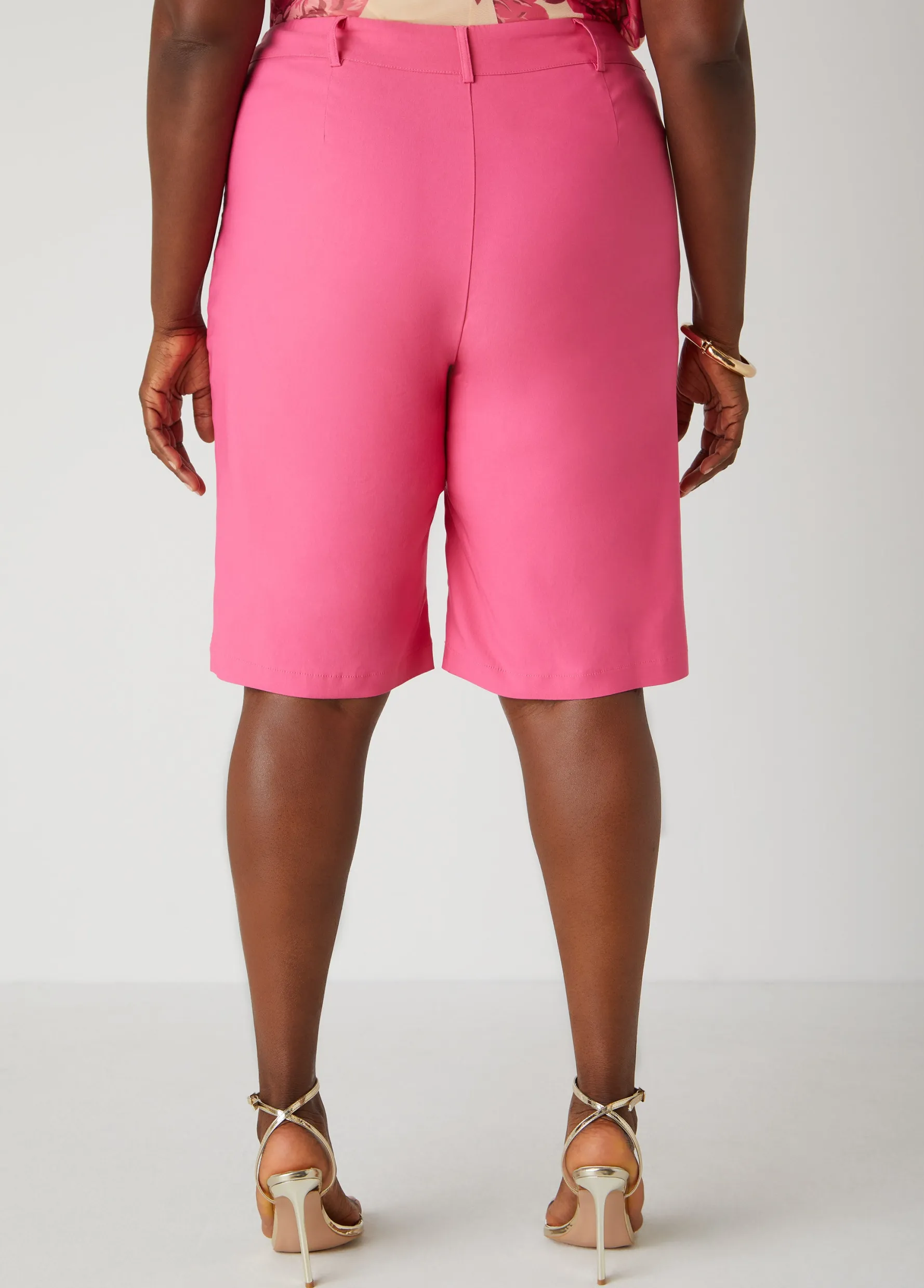 Clearance Ashley Stewart Millennium Bermuda Shorts