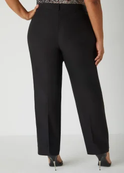 Best Ashley Stewart Millennium Stretch Twill Trousers Black