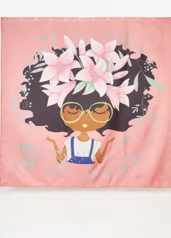 Outlet Ashley Stewart Pardon My Fro™ Lily Shower Curtain Pink
