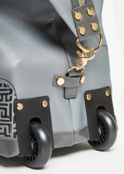 Discount Ashley Stewart Pardon My Fro™ Mahogany Roller Bag Grey