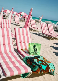 Fashion Ashley Stewart Pardon My Fro™ Summer Beach Towel Green