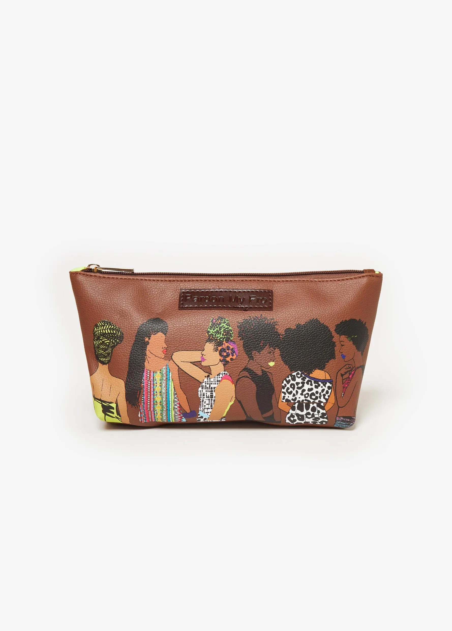 Sale Ashley Stewart Pardon My Fro™ The Squad Bag Espresso
