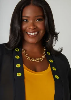 Discount Ashley Stewart Pardon My Fro™ Ziggy Duster Black
