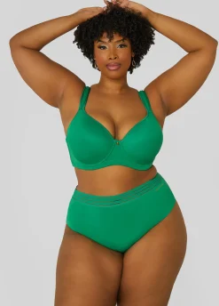 Clearance Ashley Stewart Plunge Smoothing Butterfly Bra Amazon