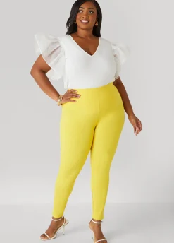 Hot Ashley Stewart Ponte Pull On Leggings