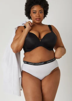 Discount Ashley Stewart Ribbed Hipster Panty