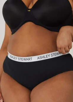 Discount Ashley Stewart Ribbed Hipster Panty