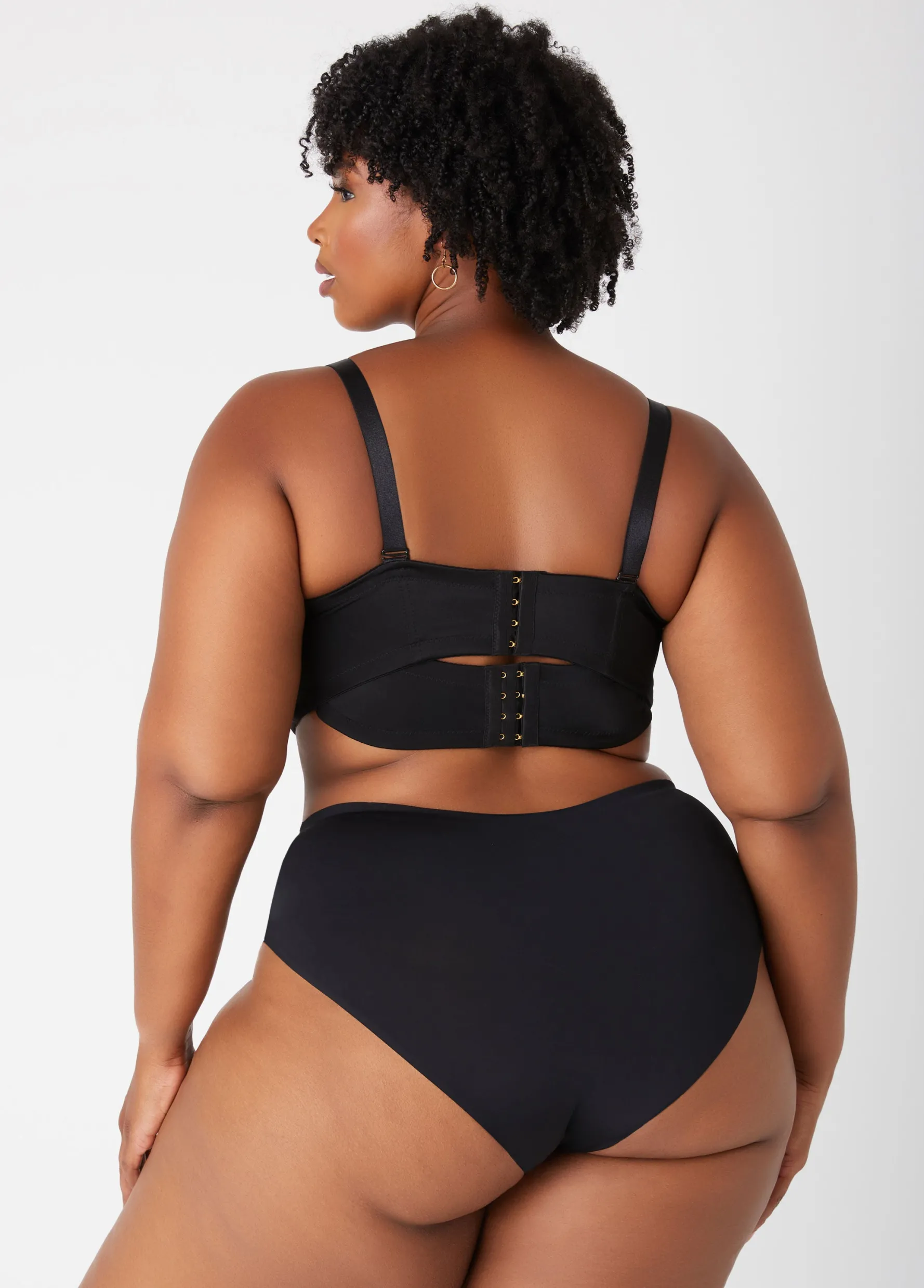 Online Ashley Stewart Seamless Microfiber Cheeky Panty