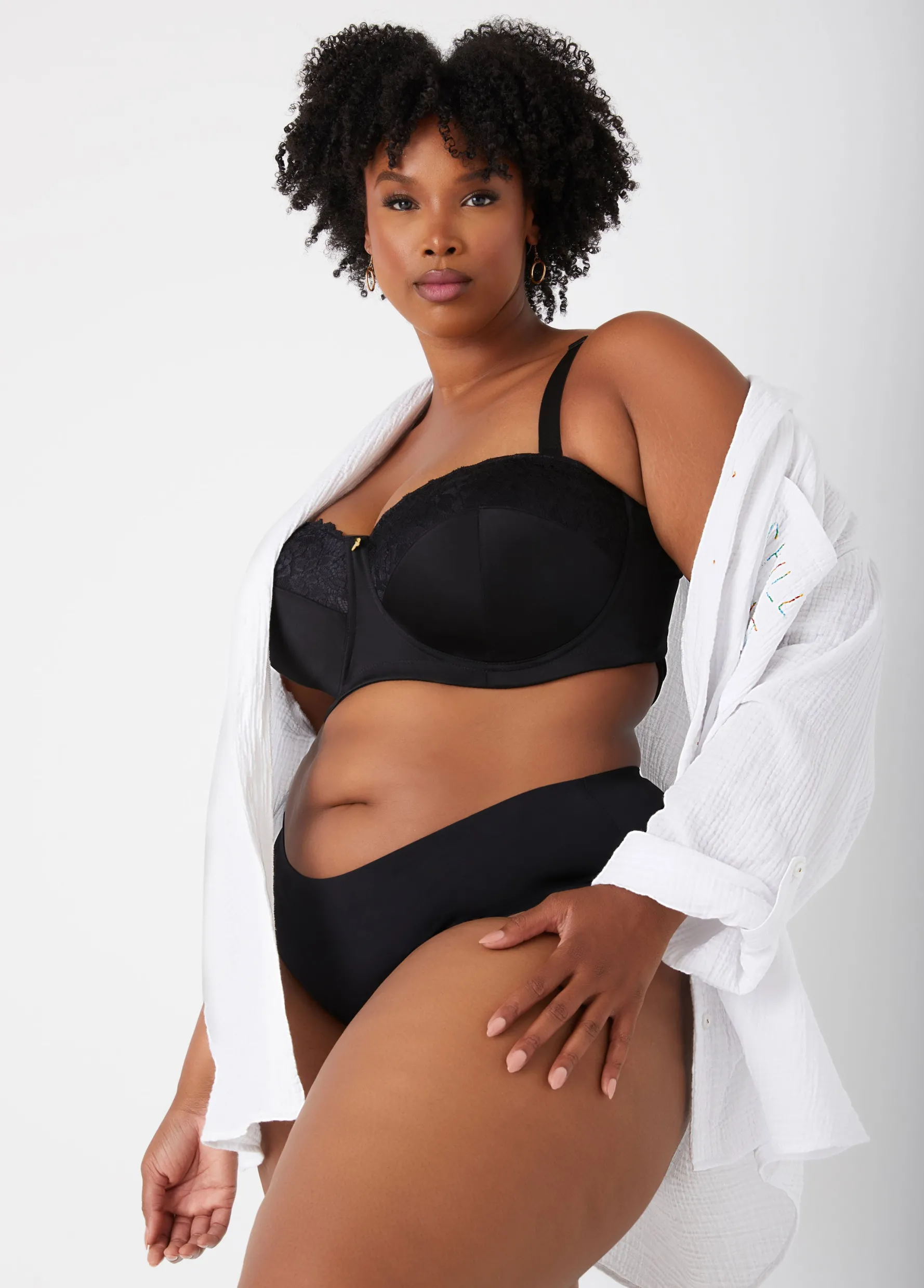 Online Ashley Stewart Seamless Microfiber Cheeky Panty