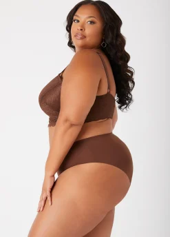 Online Ashley Stewart Seamless Microfiber Cheeky Panty