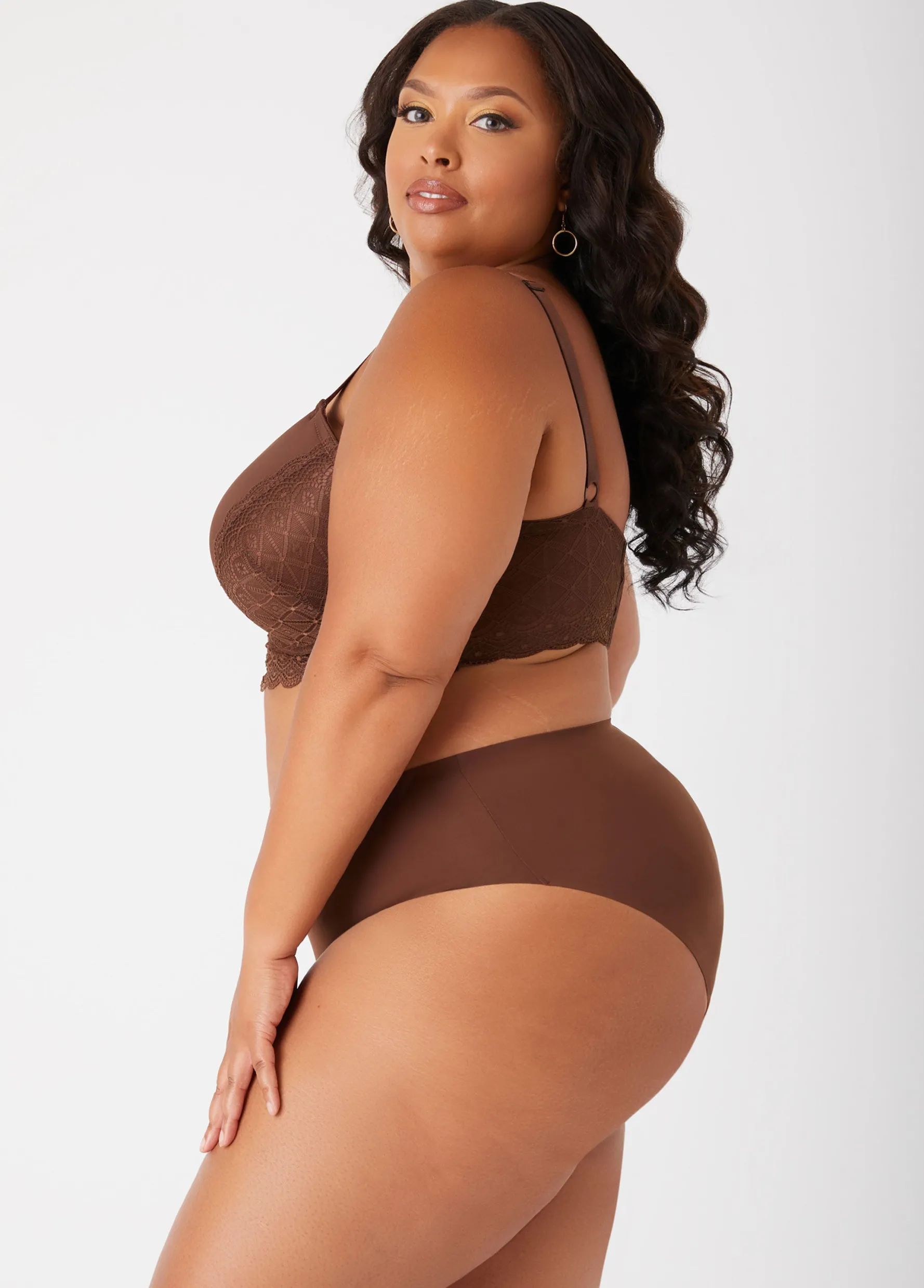 Online Ashley Stewart Seamless Microfiber Cheeky Panty