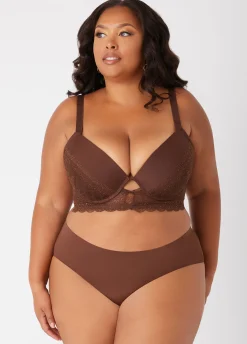 Online Ashley Stewart Seamless Microfiber Cheeky Panty