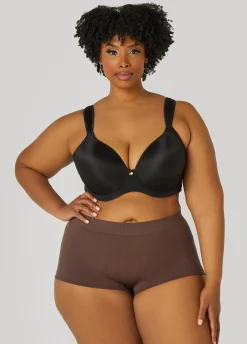 Best Ashley Stewart Seamless Ribbed Boyshorts