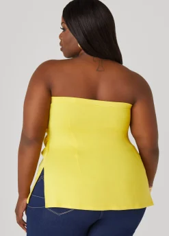 Discount Ashley Stewart Split Side Tube Top