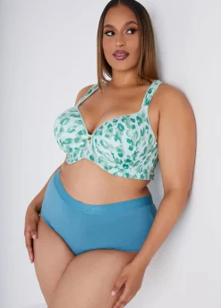 Hot Ashley Stewart Stretch Cotton Boyshorts