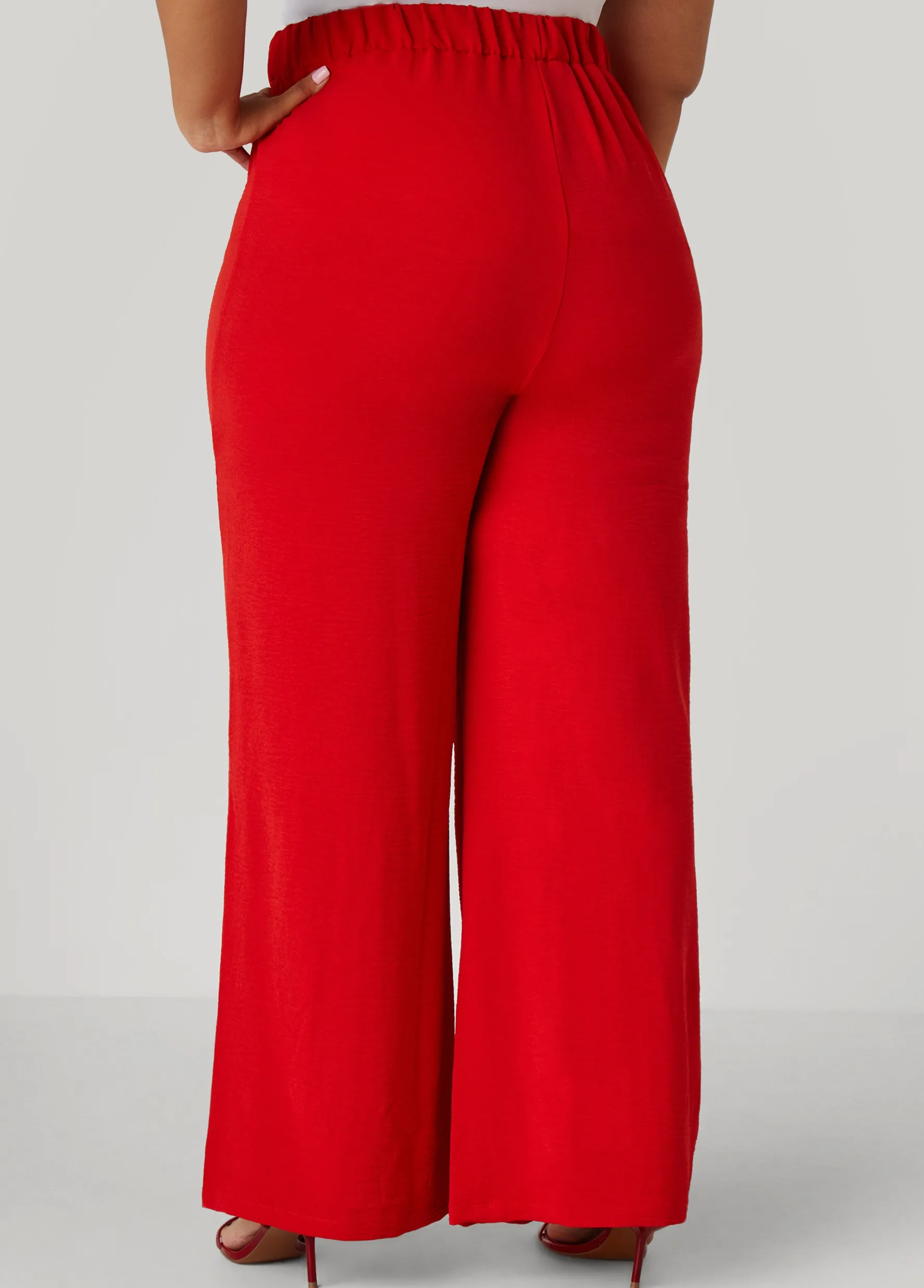 Clearance Ashley Stewart Textured Straight Leg Pants