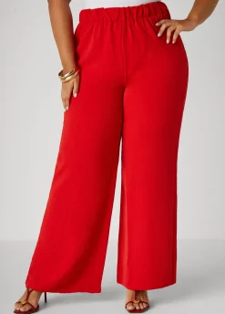 Clearance Ashley Stewart Textured Straight Leg Pants