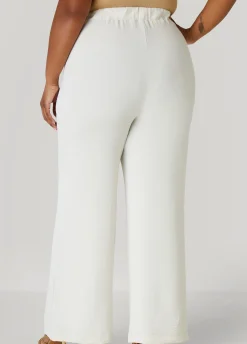 Clearance Ashley Stewart Textured Straight Leg Pants