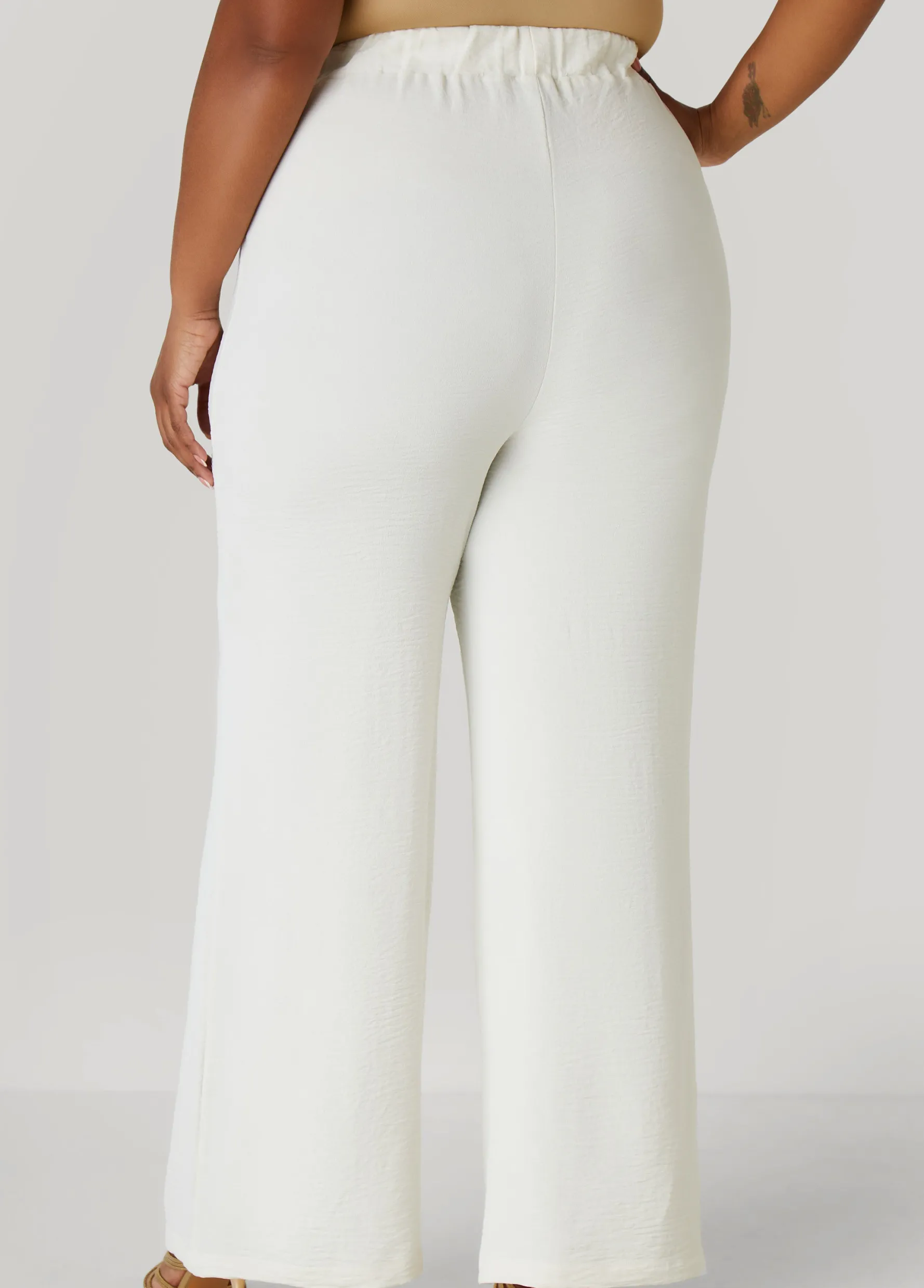 Clearance Ashley Stewart Textured Straight Leg Pants