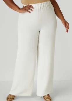 Clearance Ashley Stewart Textured Straight Leg Pants