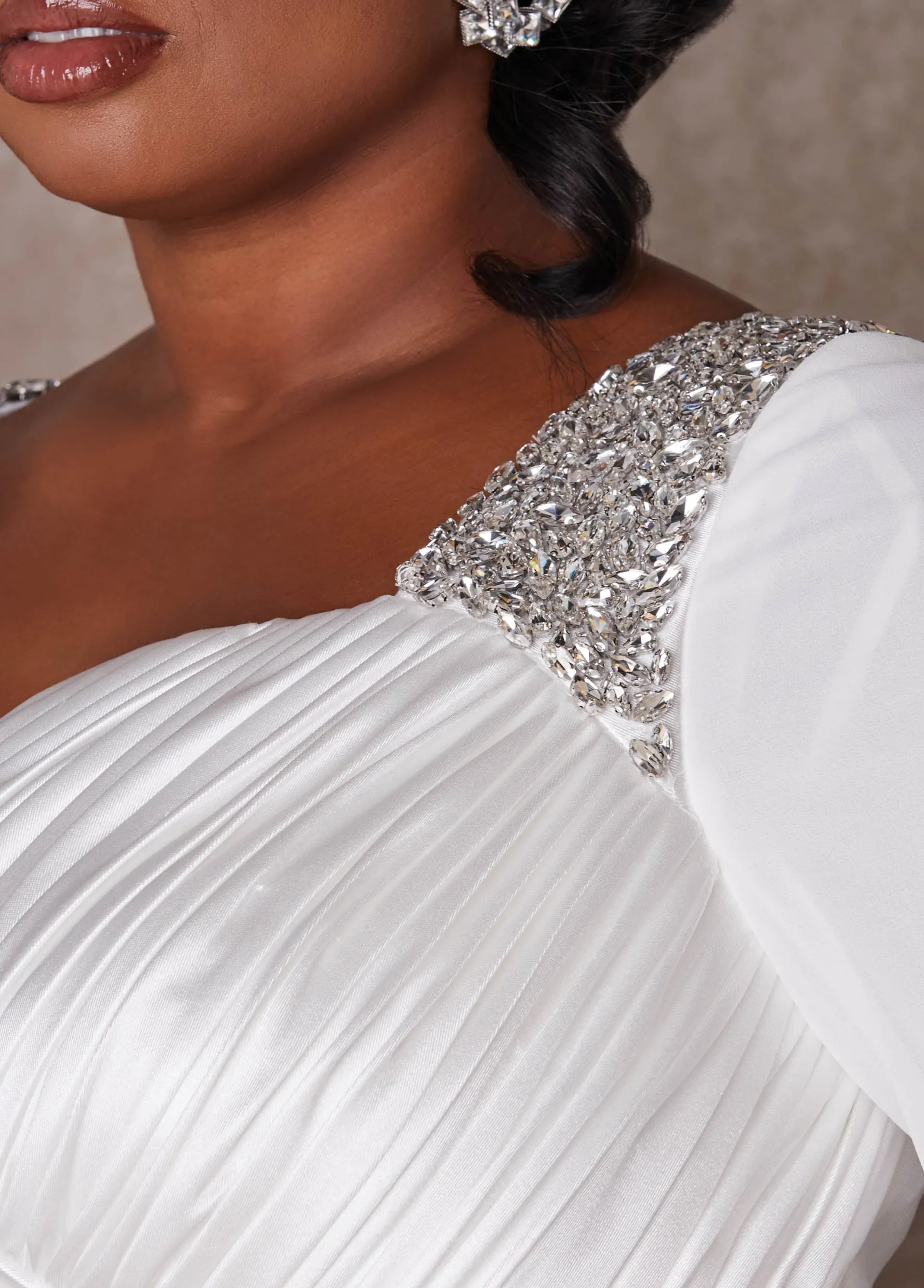 Online Ashley Stewart The Amara Wedding Gown White