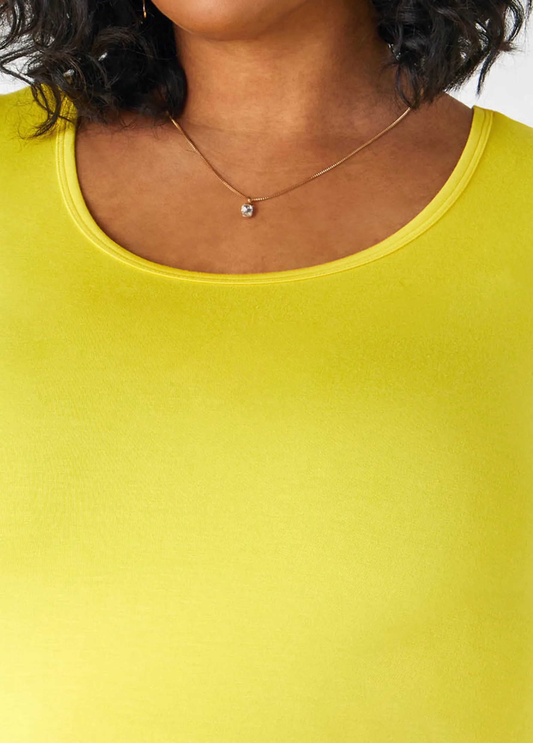 Hot Ashley Stewart The Basic Jersey Tee